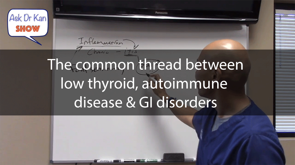 The common thread between low thyroid, autoimmune disease & GI disorders