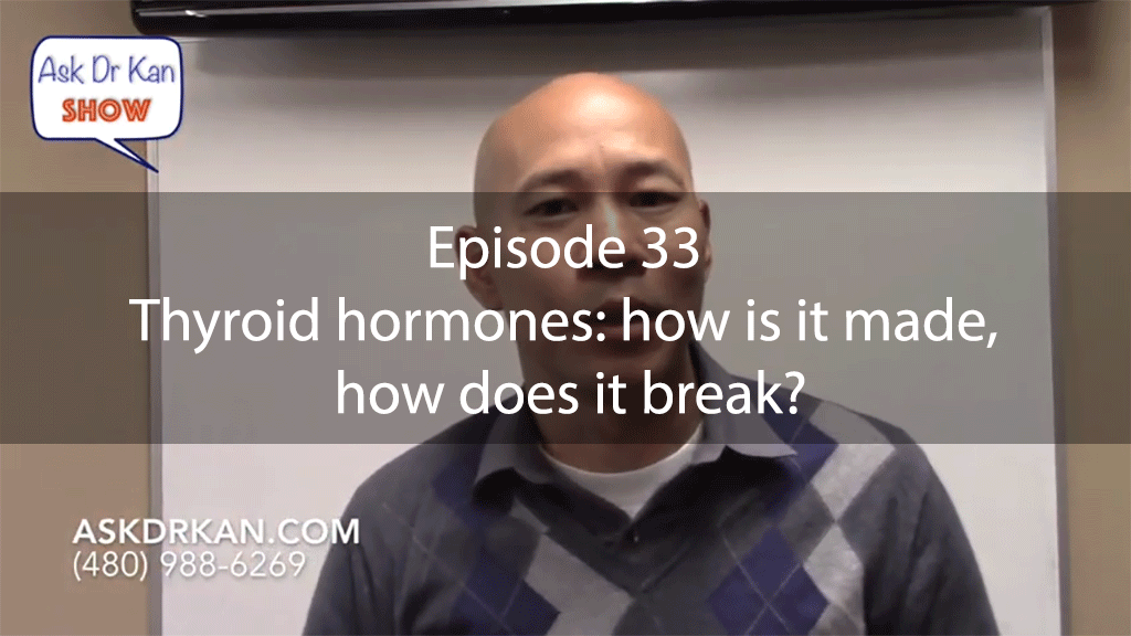 AskDrKan Show – Episode 33 -Thyroid hormone: how is it made and how does it break?