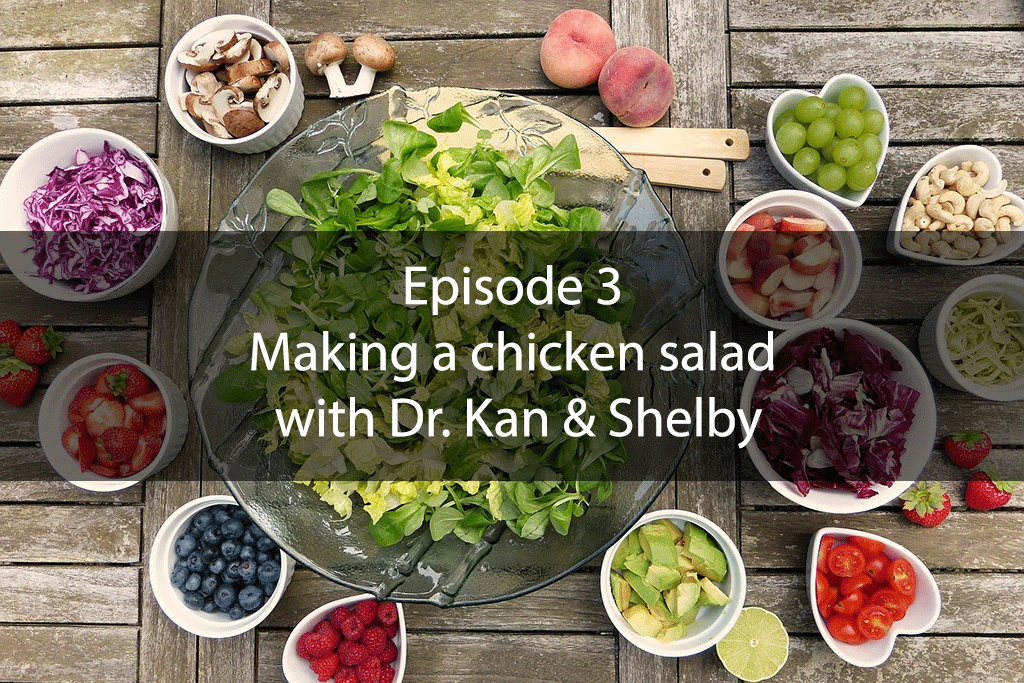 The Mix – Episode 3 – Making a chicken salad with Dr. Kan & Shelby