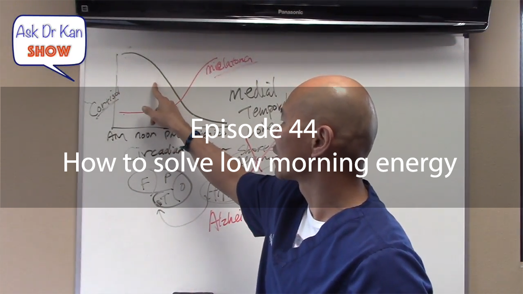 AskDrKan Show – Episode 44 – How to solve low morning energy
