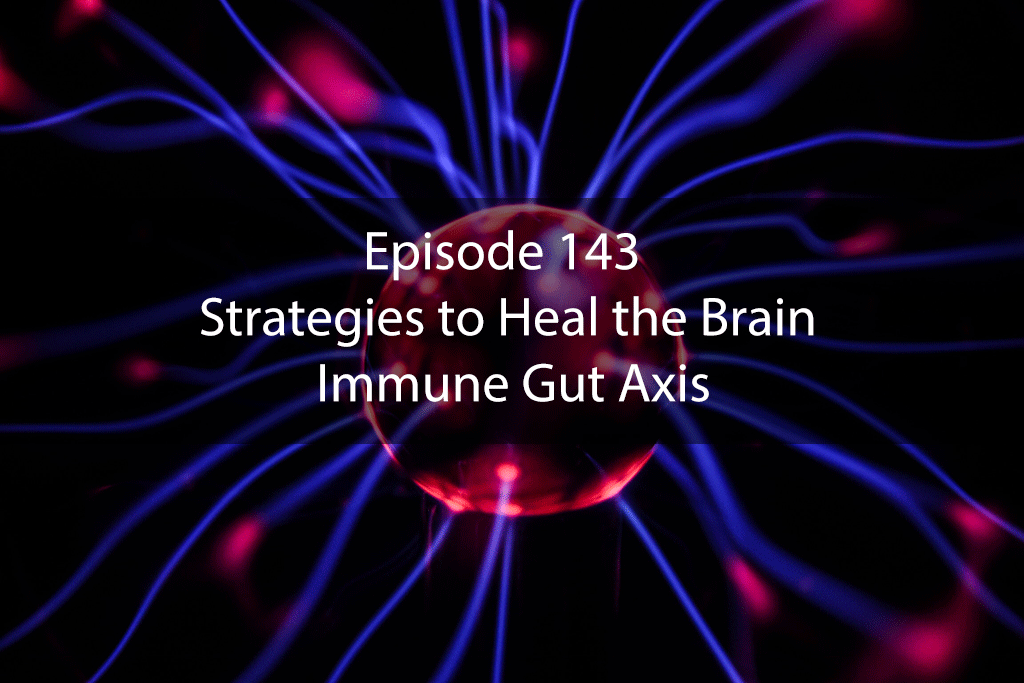 Ask Dr Kan Show Ep 143 – Strategies to Heal the Brain Immune Gut Axis