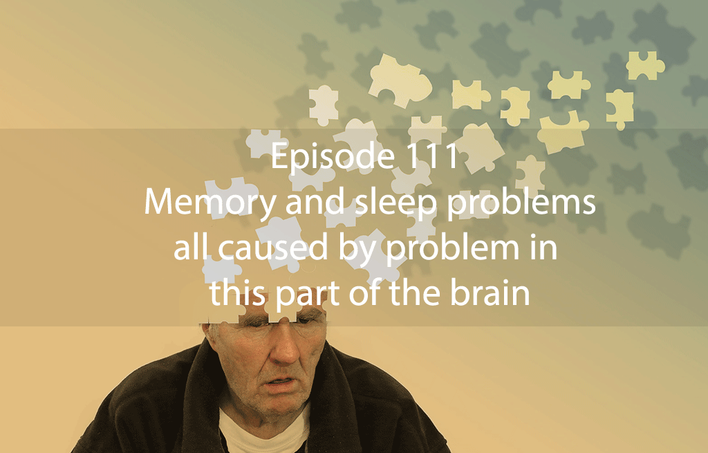 Ask Dr Kan Episode 111 – Memory and sleep problems all caused by problem in this part of the brain