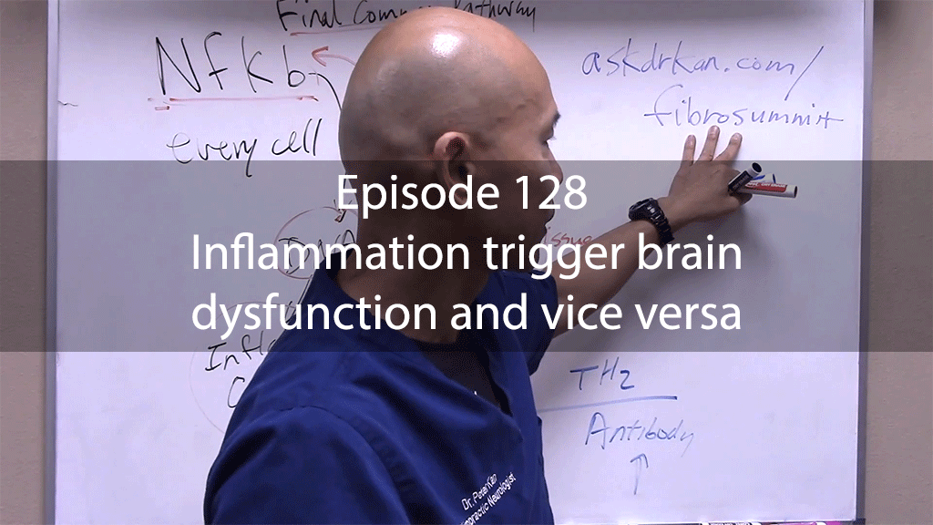 Ask Dr Kan Episode 128 – Inflammation trigger brain dysfunction and vice versa